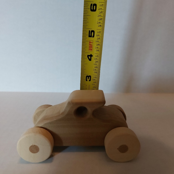🔴Buy 2 - Get 1 -- Set of 3 Handmade Wooden Cars, Unfinished - Picture 6 of 16